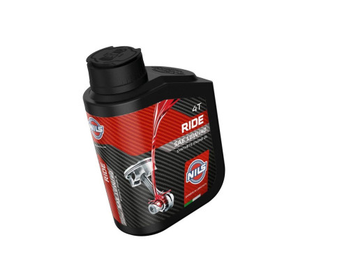 Nils engine oil 4t ride sae 10w40 synthetic 1l (akc)