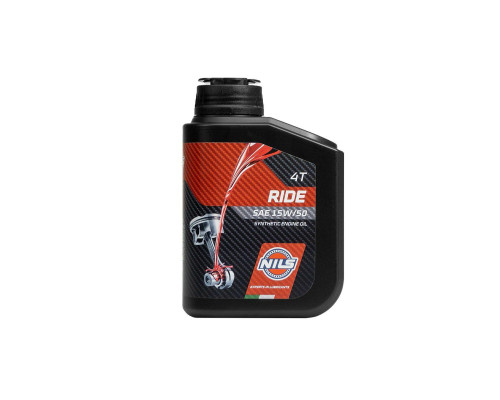 Nils engine oil 4t ride sae 15w50 synthetic 1l (akc)