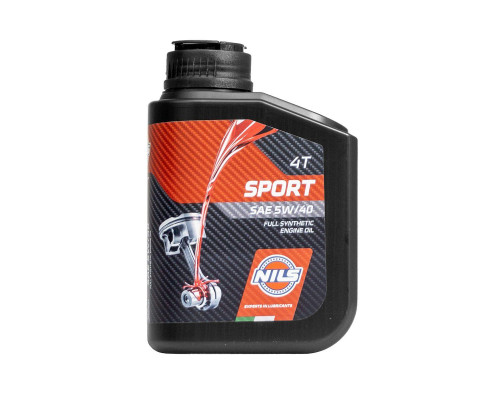 Nils engine oil 4t sport sae 5w40 synthetic 1l (akc)