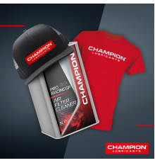 champion filter cleaner proracing gp air filter cleaner 5l + безкоштовна кешка та футболка