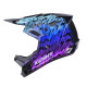 Велосипедний шолом kenny racing mtb decade graphic lunis чорний колір чорний розмір l