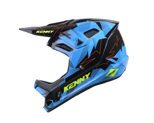 Велосипедний шолом kenny racing mtb decade graphic smash blue color blue size s
