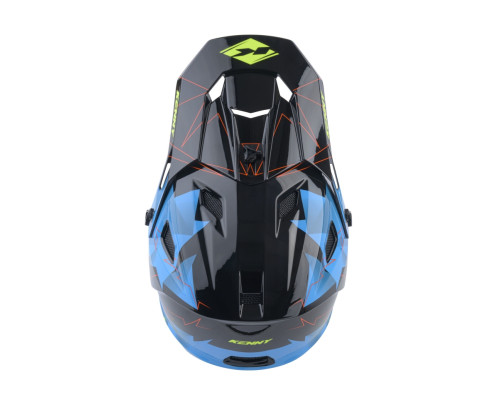 Велосипедний шолом kenny racing mtb decade graphic smash blue color blue size s