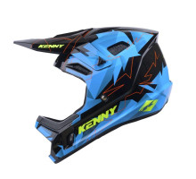 Велосипедний шолом kenny racing mtb decade graphic smash blue color blue size s