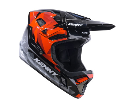 Велосипедний шолом kenny racing mtb decade graphic smash червоний колір червоний розмір s
