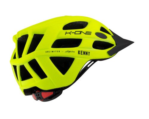Велосипедний шолом kenny racing mtb k-one neon жовтий color fluo жовтий/black розмір s/m