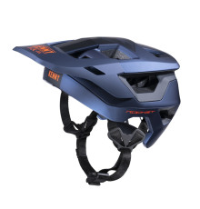 Велосипедний шолом kenny racing mtb модель rocket dark blue колір blue/orange розмір xl ( 61 - 62 cm )