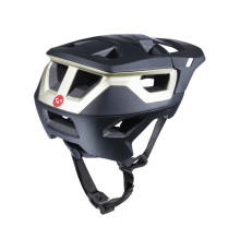 Велосипедний шолом kenny racing mtb модель rocket dark gray pearl колір blue/silver розмір m ( 57 - 58 см )