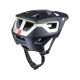 Велосипедний шолом kenny racing mtb модель rocket dark gray pearl колір blue/silver розмір m ( 57 - 58 см )