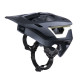 Велосипедний шолом kenny racing mtb модель rocket dark gray pearl колір blue/silver розмір m ( 57 - 58 см )