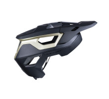 Велосипедний шолом kenny racing mtb модель rocket dark grey pearl колір blue/silver розмір xl ( 61 - 62 cm )