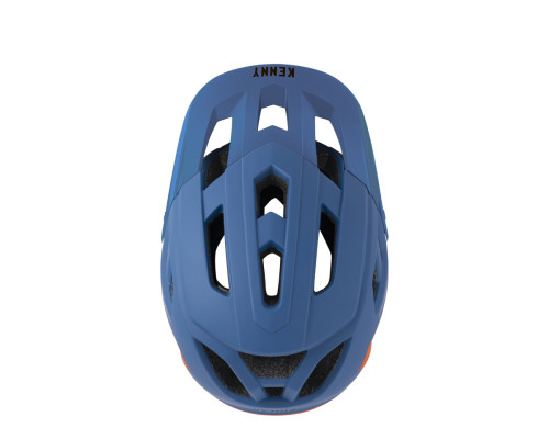 Велосипедний шолом kenny racing mtb scrambler kid/junior/kids blue/orange колір blue/orange розмір xs (50-54 cm)