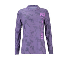 Жіноча велосипедна джерсі kenny racing mtb charger dye lila колір фіолетовий розмір s