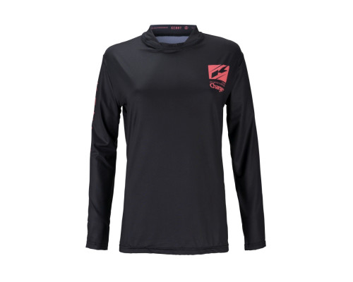 Жіноча велосипедна джерсі kenny racing mtb charger колір чорний розмір s