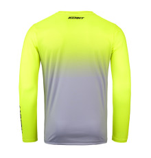 Велосипедна джерсі kenny racing mtb kid/junior/kids elite gradient жовтий кольор розмір xs