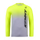 Велосипедна джерсі kenny racing mtb kid/junior/kids elite gradient жовтий кольор розмір xs