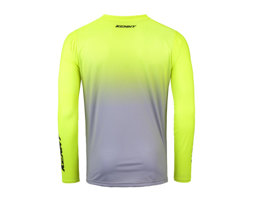 Kenny racing mtb cycling jersey kid/junior/kids prolight gradient жовтий колір жовтий розмір xs
