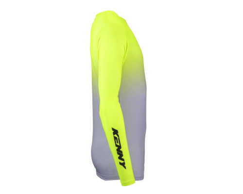 Kenny racing mtb cycling jersey kid/junior/kids prolight gradient жовтий колір жовтий розмір xs