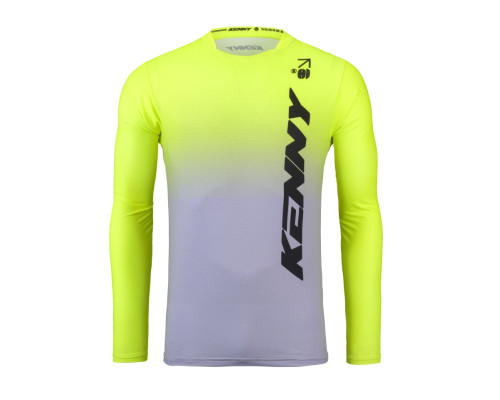 Kenny racing mtb cycling jersey kid/junior/kids prolight gradient жовтий колір жовтий розмір xxs