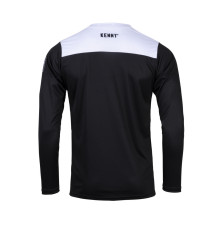 Велосипедка kenny racing mtb elite black колір чорний/білий/синій розмір m