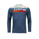 Велосипедна джерсі kenny racing mtb elite camo blue кольор синій/білий розмір s