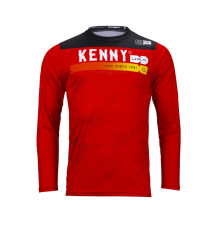 Велосипедка kenny racing mtb elite camo red колір червоний/чорний/білий розмір s