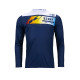 Велосипедна джерсі kenny racing mtb elite navy колір синій/білий/червоний розмір m