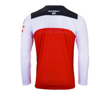 Велосипедка kenny racing mtb elite red модель колір червоний/білий/чорний розмір l