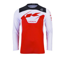 Велосипедка kenny racing mtb elite red модель колір червоний/білий/чорний розмір m