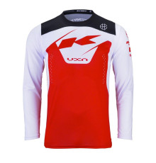 Велосипедка kenny racing mtb elite red модель колір червоний/білий/чорний розмір m