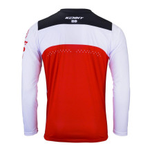 Велосипедка kenny racing mtb elite red модель колір червоний/білий/чорний розмір xl