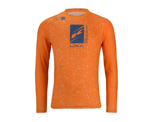 Kenny racing велофутболка для мтб модель prolight mandarine/blue колір синій/помаранчевий розмір xl
