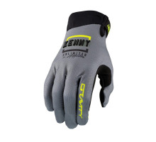 Kenny racing cross/enduro/bike mtb gloves модель гравітаційні сірі/неоново-жовті колір сірий/чорний/fluo жовтий розмір m