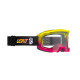 ВЕЛОСИПЕДНІ Окуляри LEATT VELOCIЗАДНІ4.0 MTB IRIZ GOGGLE 80'S SKULL BLUE UC 26% - КОЛІР ЖОВТИЙ/РОЖЕВИЙ/ЧОРНИЙ Дзеркальні лінзи СИНІЙ/РОЖЕВИЙ