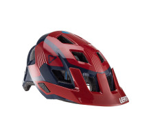 ВЕЛОСИПЕДНИЙ ШОЛОМ LEATT (ДИТЯЧИЙ) MTB ALLMTN 1.0 JUNIOR V22 ШОЛОМ CHILLI КОЛІР ЧЕРВОНИЙ/ТЕМНО-СИНІЙ РОЗМІР XS (50-54 см)