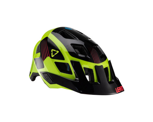 ВЕЛОСИПЕДНИЙ ШОЛОМ LEATT (ДИТЯЧИЙ) MTB ALLMTN 1.0 JUNIOR V22 ШОЛОМ ЛАЙМОВОГО КОЛЬОРУ ЖОВТИЙ ФЛЮО/ЧОРНИЙ РОЗМІР XS (50-54 см)