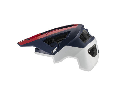 ВЕЛОСИПЕДНИЙ ШОЛОМ LEATT MTB ALLMTN 4.0 V21.1 ШОЛОМ CHILLI КОЛІР БІЛИЙ/ЧЕРВОНИЙ/ТЕМНО-СИНІЙ РОЗМІР S (51-55 см)