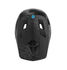 ВЕЛОСИПЕДНИЙ ШОЛОМ LEATT GRAVIЗАДНІ6.0 CARBON V23 STEALTH КОЛІР ЧОРНИЙ РОЗМІР L (59-60 см)