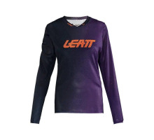 ВЕЛОСИПЕДНИЙ ДЖЕРСІ LEATT (ЖІНОЧИЙ) MTB GRAVIЗАДНІ4.0 ДЖЕРСІ ЖІНОЧИЙ ФІОЛЕТОВИЙ КОЛІР ФІОЛЕТОВИЙ РОЗМІР S