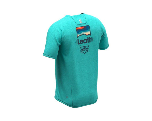 ВЕЛОСИПЕНКА LEATT (ДИТЯЧА) MTB ALLMTN 2.0 JUNIOR JERSEY AQUA КОЛЬОР БІРЮЗОВИЙ РОЗМІР M (130-140 см)