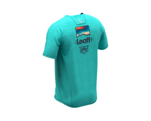 ВЕЛОСИПЕДКА LEATT (ДИТЯЧА) MTB ALLMTN 2.0 JUNIOR ДЖЕРСІ AQUA КОЛЬОР БІРЮЗОВИЙ РОЗМІР S (120-130см)