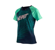 ЖІНОЧА ВЕЛОСИПЕДНА ДЖЕРСІ LEATT MTB 2.0 ДЖЕРСІ НЕФРИТОВИЙ КОЛІР ТЕМНО-СИНІЙ/ЗЕЛЕНИЙ РОЗМІР L