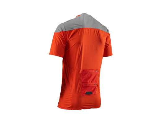 Велосипедна майка LEATT MTB ALLMTN 3.0 JERSEY GLOW COLOR ORANGE/BLACK РОЗМІР M