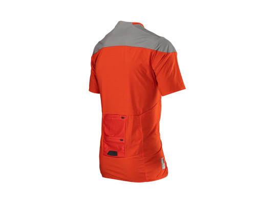 Велосипедна майка LEATT MTB ALLMTN 3.0 JERSEY GLOW COLOR ORANGE/BLACK РОЗМІР M