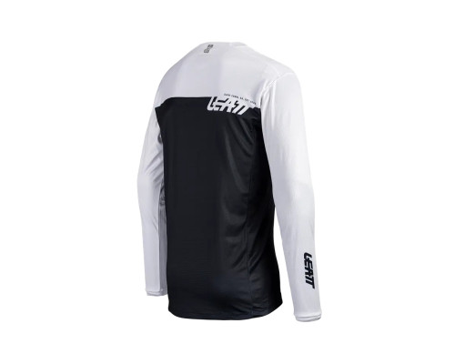 ВЕЛОСИПЕДНА ДЖЕРСІ LEATT MTB ENDURO 4.0 ДЖЕРСІ БІЛИЙ КОЛІР БІЛИЙ/ЧОРНИЙ РОЗМІР XL