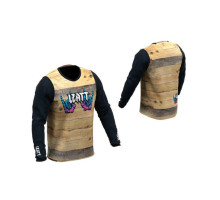 ВЕЛОСИПЕДНА ДЖЕРСІ LEATT MTB GRAVIЗАДНІ3.0 ДЖЕРСІ WOODY КОЛІР ЧОРНИЙ/КОРИЧНЕВИЙ РОЗМІР M