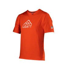 ВЕЛОСИПЕДНА ДЖЕРСІ LEATT MTB TRAIL 1.0 X-FLOW ДЖЕРСІ GLOW COLOR RED РОЗМІР S