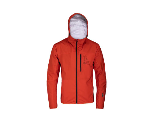 ВЕЛОКУРТКА LEATT MTB HYDRADRI 2.0 JACKET GLOW COLOR RED РОЗМІР M