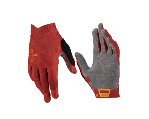 ВЕЛОРУКАВИЦІ LEATT (ЖІНОЧІ) MTB 1.0 GRIPR GLOVE LAVA КОЛІР БОРДОВИЙ РОЗМІР L