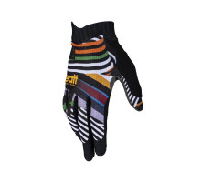 ВЕЛОСИПЕДНІ РУКАВИЧКИ LEATT (ЖІНОЧІ) MTB 1.0 GRIPR WOMEN GLOVE STRIPES КОЛІР ЧОРНИЙ/БІЗНОКОЛЬОРОВИЙ РОЗМІР L
